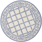 Safavieh Chelsea 5'-6" x 5'-6" Rug in Ivory / Light Blue
