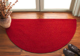 Safavieh Braided 2'-0" x 4'-0" Rug in Rust / Red