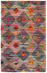 Safavieh Nantucket 4'-0" x 6'-0" Rug in Beige / Blue