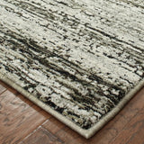 Oriental Weavers Sphinx Atlas 8037G Ash/Charcoal Rugs - corner detail