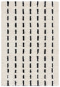 Safavieh Casablanca 4'-0" x 6'-0" Rug in Black / Ivory