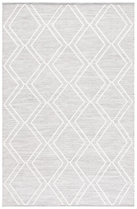 Safavieh Kilim 4'-0" x 6'-0" Rug in Grey / Ivory