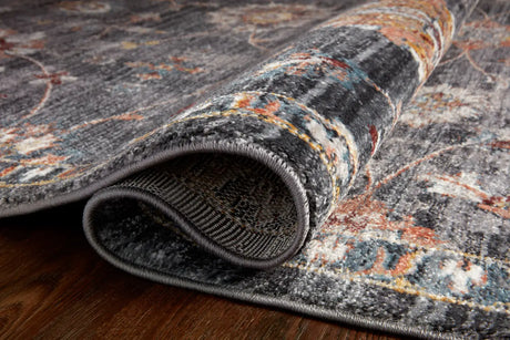 Loloi Samra Sam-08 Charcoal/Multi Rugs - pile height