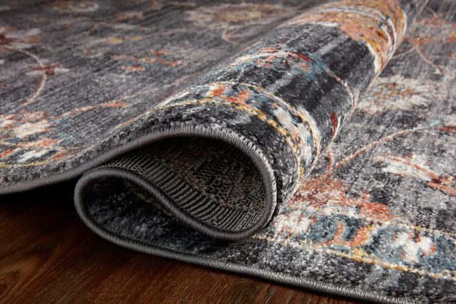 Loloi Samra Sam-08 Charcoal/Multi Rugs - pile height