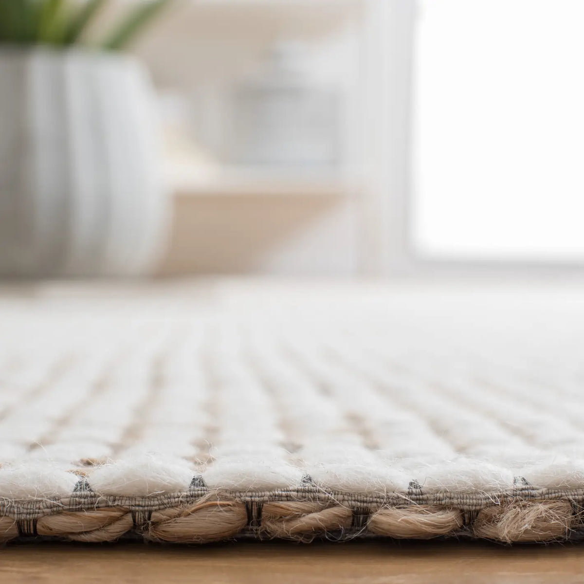 Safavieh Natural Fiber 4'-0" x 6'-0" Rug in Natural / Ivory
