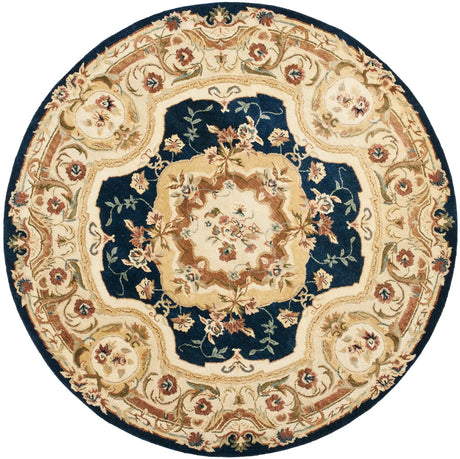 Safavieh Empire 6'-0" x 6'-0" Rug in Navy / Beige