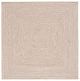 Safavieh Braided 6'-0" x 6'-0" Rug in Natural