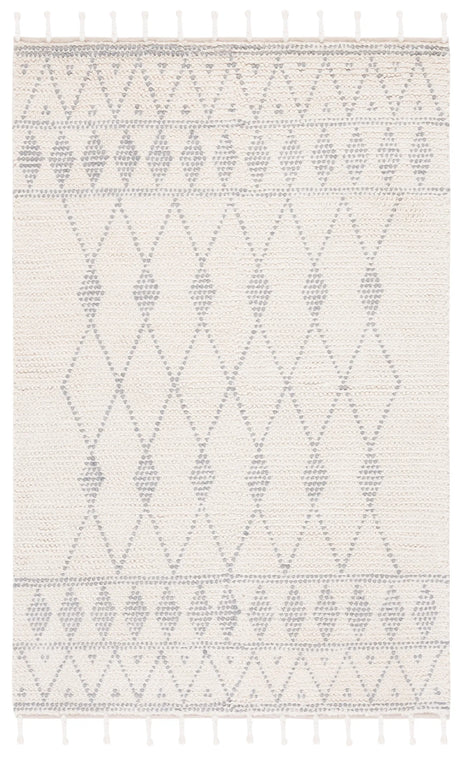 Safavieh Casablanca 4'-0" x 6'-0" Rug in Ivory / Grey