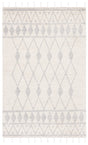 Safavieh Casablanca 4'-0" x 6'-0" Rug in Ivory / Grey