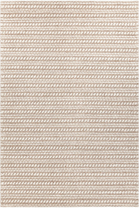 Chandra Suzette SUZ-55602 Tan / White rug, flat view