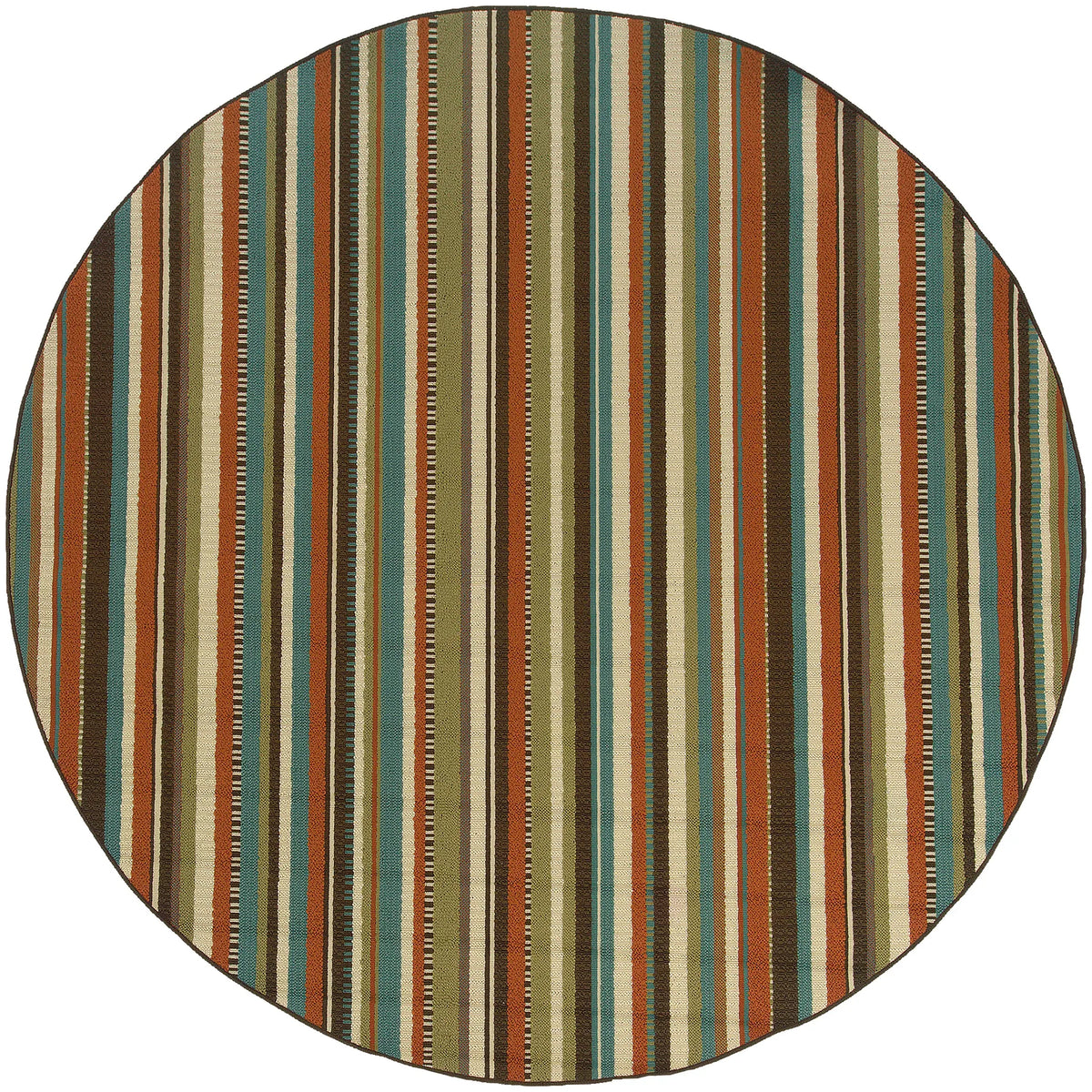 Oriental Weavers Sphinx Montego 6996C Green / Blue Rugs - main flat