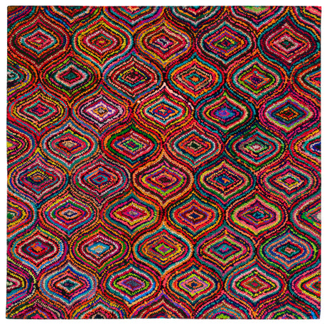 Safavieh Nantucket 6'-0" x 6'-0" Rug in Yellow / Multi