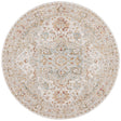 Safavieh Hamilton 6'-7" x 6'-7" Rug in Ivory / Blue