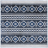 Safavieh Adirondack 6'-0" x 6'-0" Rug in Dark Grey / Ivory