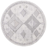 Safavieh Eternal 6'-7" x 6'-7" Rug in Grey / Ivory