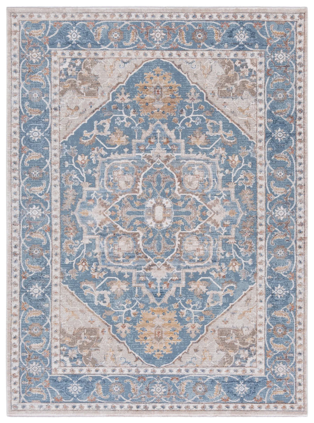 Safavieh Ellwood 4'-0" x 6'-0" Rug in Blue / Beige