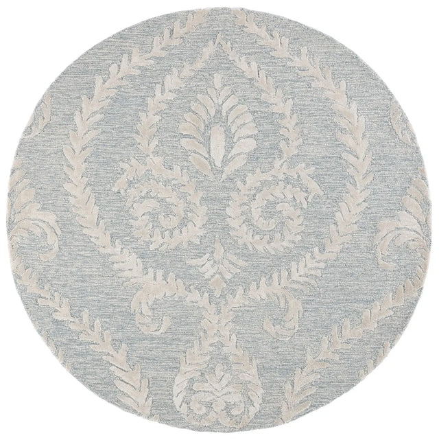 Safavieh Glamour 6'-0" x 6'-0" Rug in Blue / Ivory