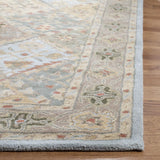 Safavieh Heritage 4'-0" x 6'-0" Rug in Light Blue / Light Brown