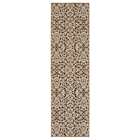 Oriental Weavers Sphinx Intrigue Int02 Rust/ Ivory Rug - runner