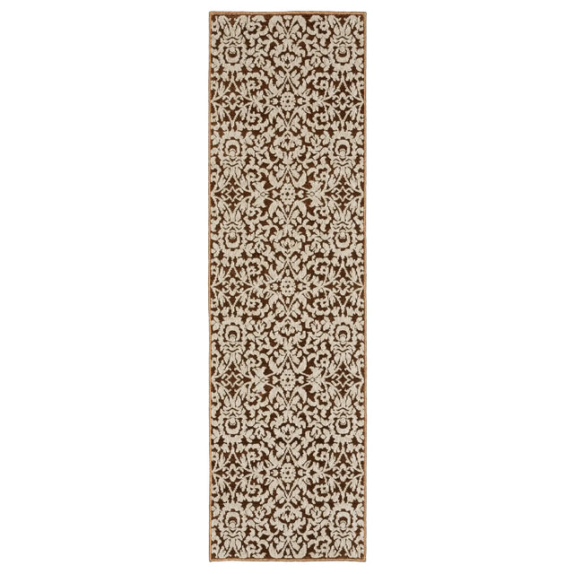 Oriental Weavers Sphinx Intrigue Int02 Rust/ Ivory Rug - runner