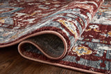 Loloi Samra Sam-10 Brick/Grey Rugs - pile height