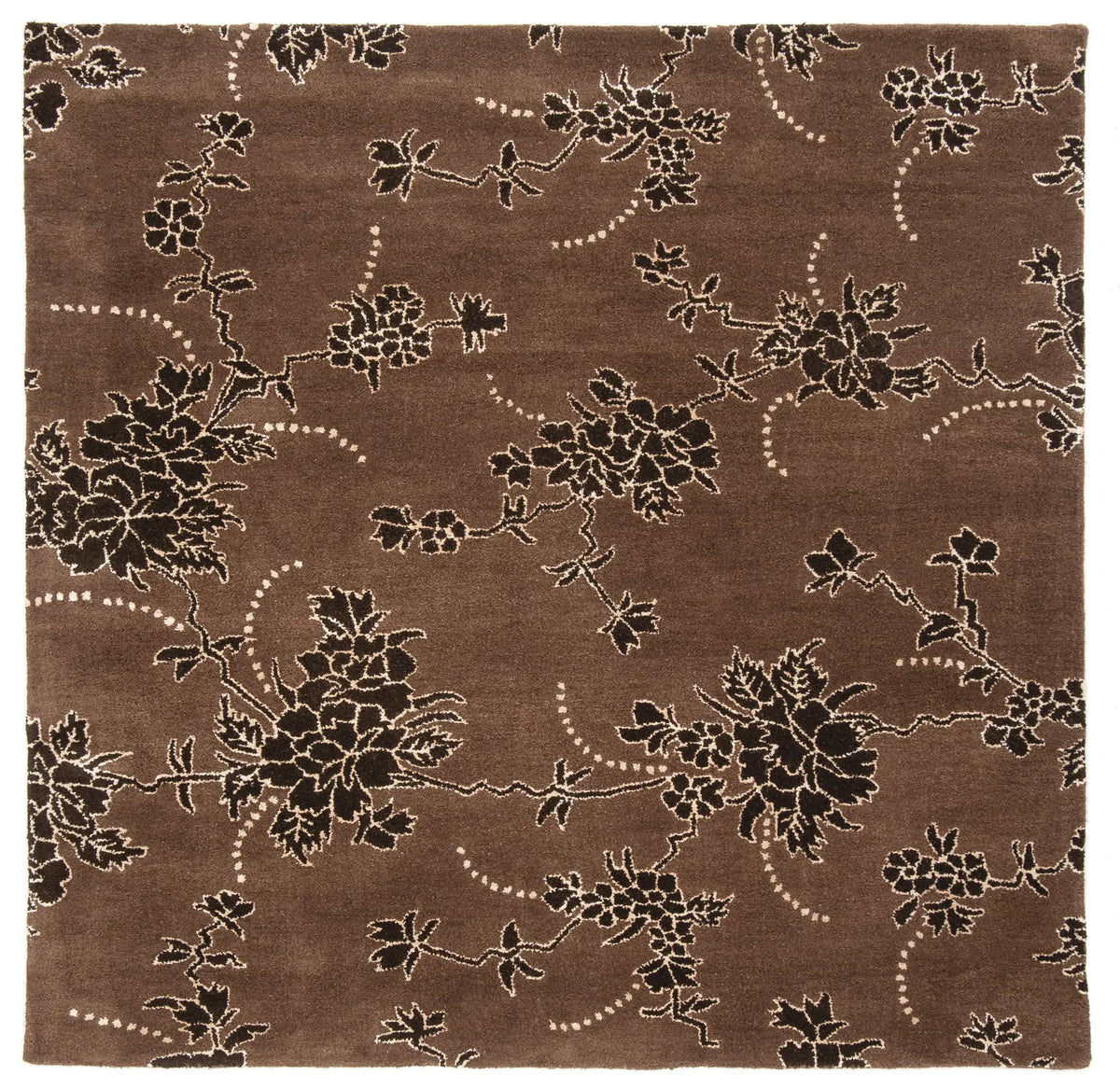 Safavieh Soho 6'-0" x 6'-0" Rug in Brown