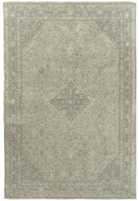 Dynamic Rugs Pacific 15942 Power Loomed Traditional Grey/Ivory Rug - Rectangular