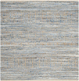 Safavieh Cape Cod 5'-0" x 5'-0" Rug in Natural / Blue