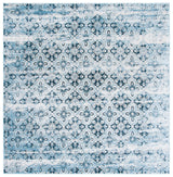 Safavieh Lagoon 6'-7" x 6'-7" Rug in Navy / Ivory