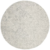 Safavieh Abstract 6'-0" x 6'-0" Rug in Green / Ivory