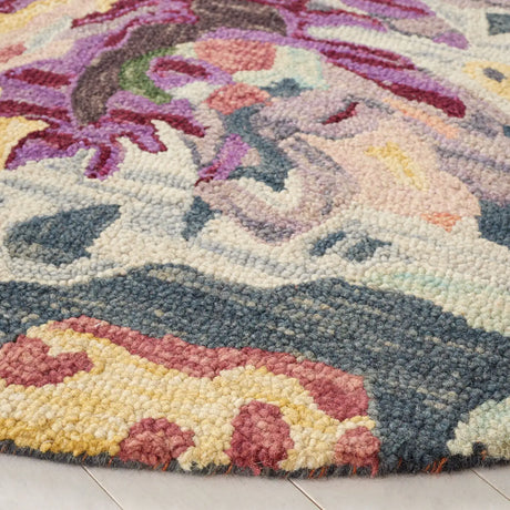 Safavieh Blossom 6'-0" x 6'-0" Rug in Blue / Purple