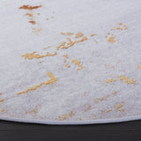 Safavieh Tacoma 6'-0" x 6'-0" Rug in Grey / Rust
