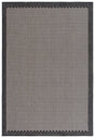 Safavieh Beach House 4'-0" x 6'-0" Rug in Black / Beige