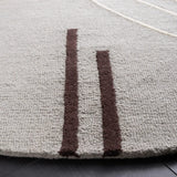 Safavieh Rodeo Drive 6'-0" x 6'-0" Rug in Grey / Rust