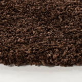Safavieh Shag 3'-0" x 3'-0" Rug in Brown