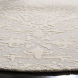 Safavieh Blossom 6'-0" x 6'-0" Rug in Light Grey / Ivory