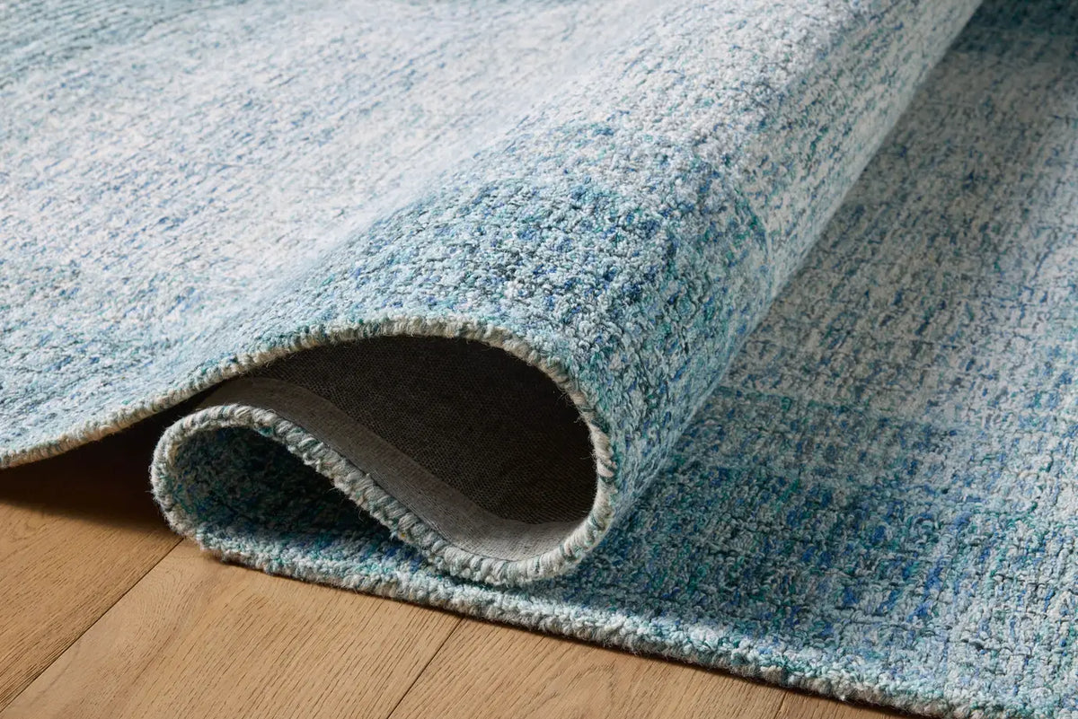 Loloi Rosina Roi-01 Aqua Rugs - pile height