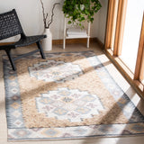 Safavieh Saffron 4'-0" x 6'-0" Rug in Taupe / Ivory