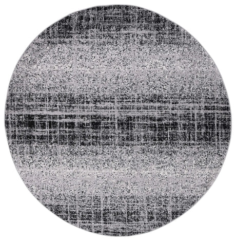 Safavieh Adirondack 6'-0" x 6'-0" Rug in Silver / Black