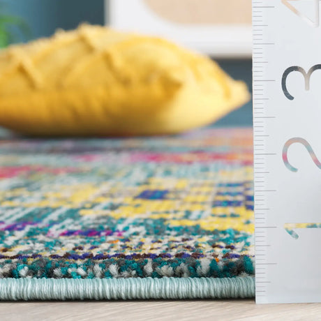Safavieh Monaco 4'-0" x 5'-7" Rug in Blue / Multi