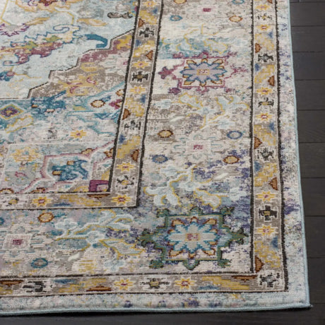Safavieh Aria 5'-0" x 6'-7" Rug in Beige / Blue