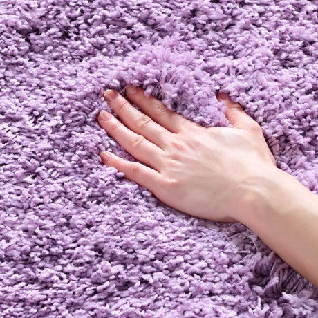 Safavieh Shag 4'-0" x 6'-0" Rug in Lilac