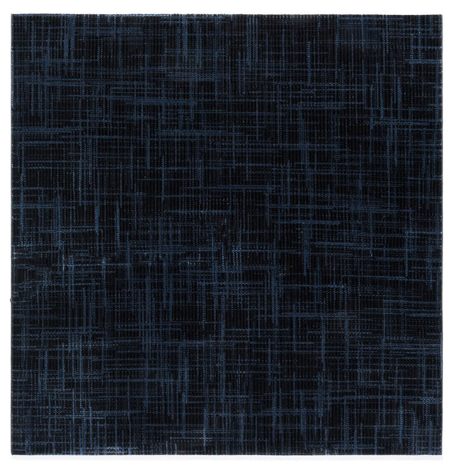 Safavieh Mila 6'-7" x 6'-7" Rug in Dark Blue / Black