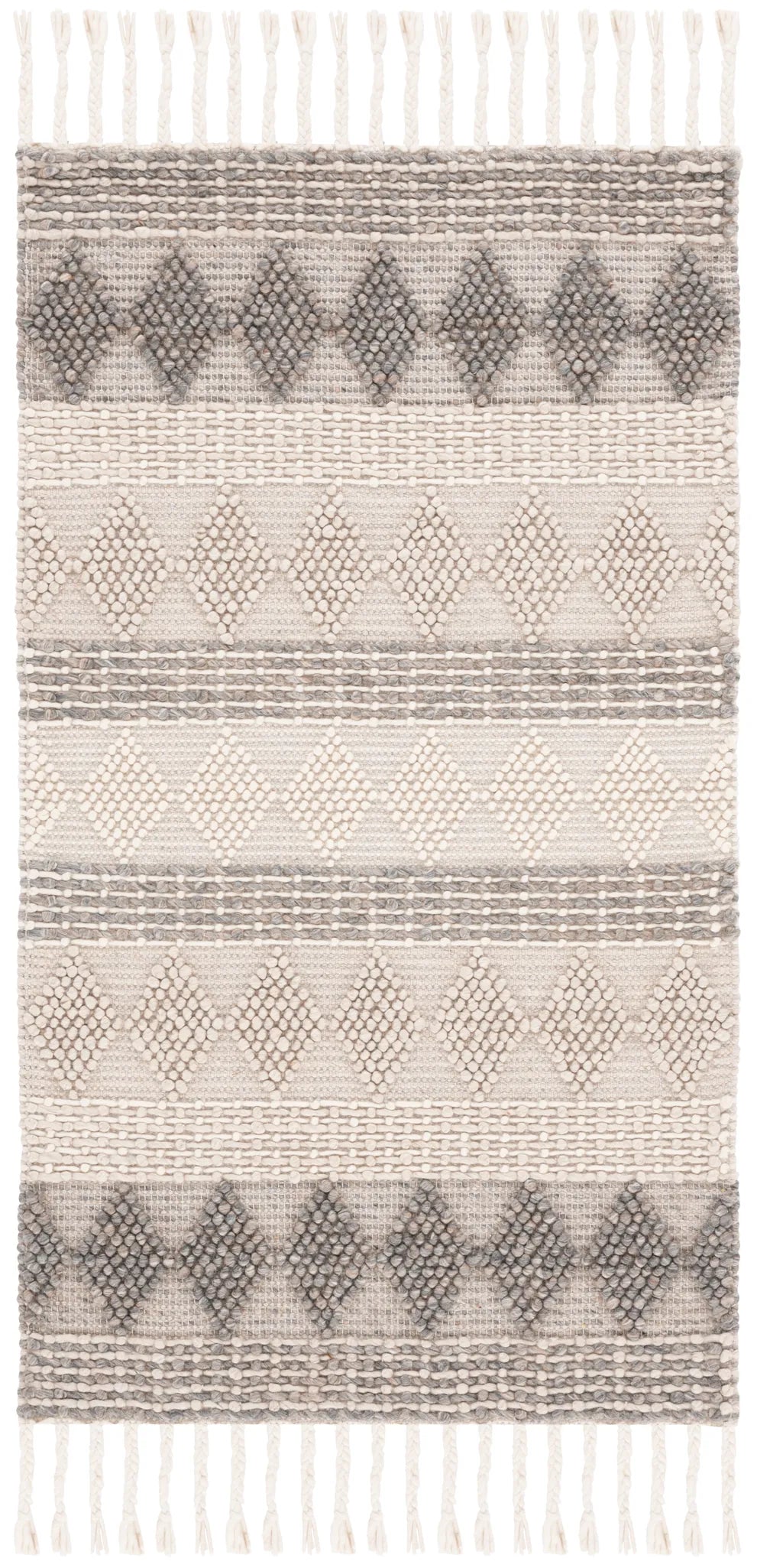 Safavieh Natura 3'-0" x 5'-0" Rug in Ivory / Grey