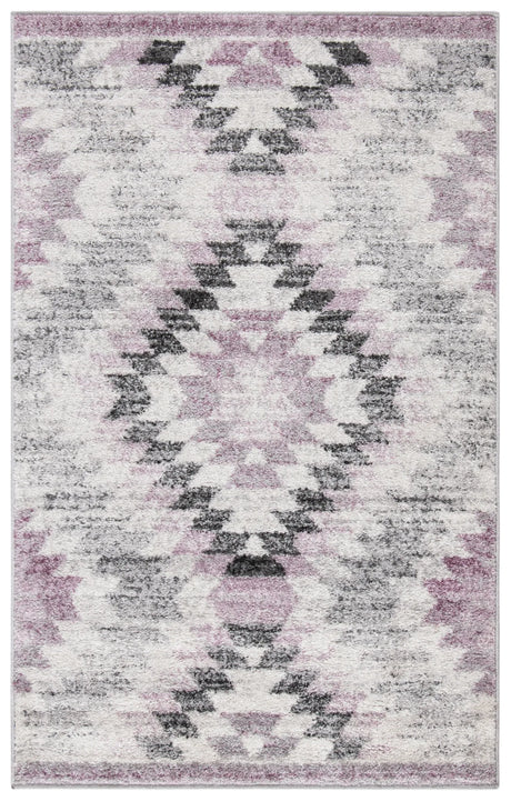 Safavieh Adirondack 3'-0" x 5'-0" Rug in Plum / Ivory