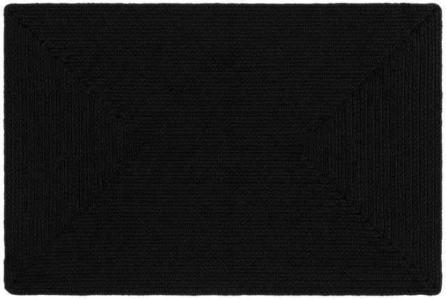 Safavieh Braided 2'-0" x 3'-0" Rug in Black