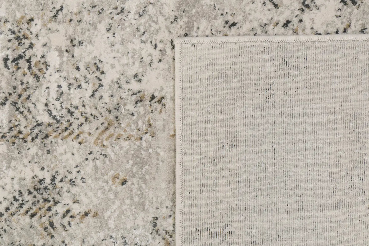 Dynamic Rugs Quartz 27061 Ivory / Grey Rugs - Corner