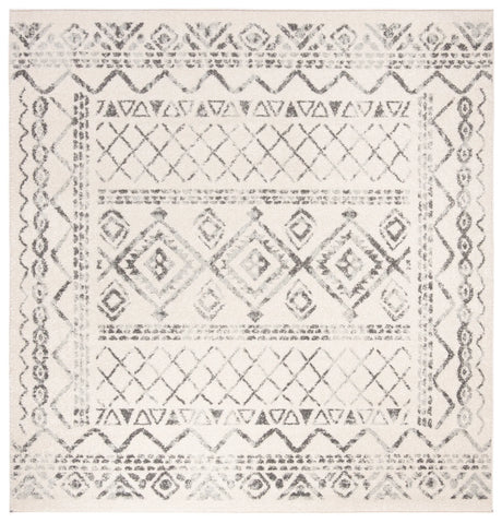 Safavieh Tulum 6'-7" x 6'-7" Rug in Ivory / Grey