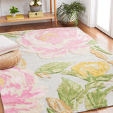Safavieh Glamour 4'-0" x 6'-0" Rug in Pink / Grey