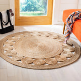 Safavieh Natural Fiber 3'-0" x 3'-0" Rug in Natural